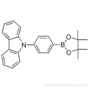 9H-Carbazole, 9-[4-(4,4,5,5-tetramethyl-1,3,2-dioxaborolan-2-yl)phenyl]- CAS 785051-54-9